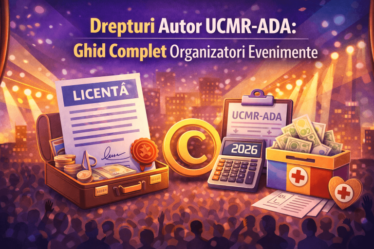 Drepturi Autor UCMR-ADA: Ghid Complet Organizatori Evenimente